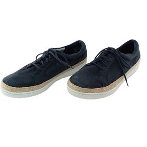 Clarks Collection Marie Mist Sneaker Sz 9 Navy Blue Nautical Nubuck